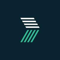 Arrow logo design element vector with creative idea