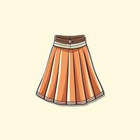 skirt vector clip art illustration