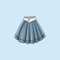 skirt vector clip art illustration