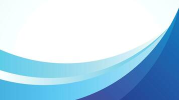 Abstract Cool and Blank Blue Background Wave for Banner and Presentation vector