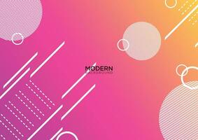 gradient geometric background modern design vector