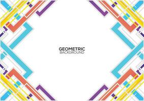 modern geometric background design gradient line vector