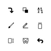 Design and editing icon tools. Simple vectors for web, mobile, and application.