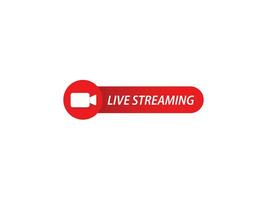 Red Label Live Stream Vector