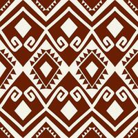 Ethnic southwest geometric pattern. Aztec Navajo geometric shape seamless pattern. Aztec geometric pattern use for fabric, textile, quilt, carpet, mural, wallpaper, upholstery, wrapping, etc. vector