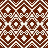 Ethnic southwest geometric pattern. Aztec Navajo geometric shape seamless pattern. Aztec geometric pattern use for fabric, textile, quilt, carpet, mural, wallpaper, upholstery, wrapping, etc. vector