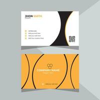 Elegant Business Card Design vector