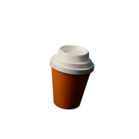 café 3d icono ilustración png