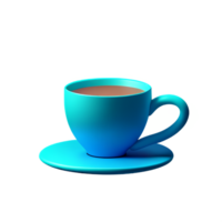 tea 3d rendering icon illustration png