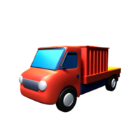 vrachtauto 3d renderen icoon illustratie png