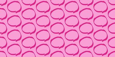 Barbie background. Pink shape seamless pattern art vector