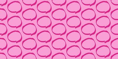 Barbie background. Pink shape seamless pattern art vector