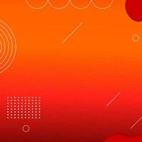 Colorful geometric background. Fluid shapes composition. vector
