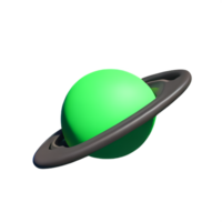 planeet 3d renderen icoon illustratie png