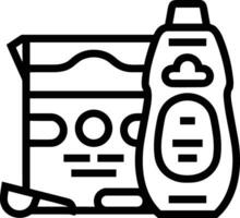 Soap washing icon symbol image vector. Illustration of the soap antiseptic foam cleaner sanitary design image vector