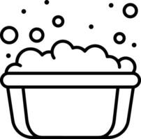 Soap washing icon symbol image vector. Illustration of the soap antiseptic foam cleaner sanitary design image vector