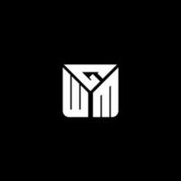GWM letter logo vector design, GWM simple and modern logo. GWM luxurious alphabet design