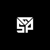 GSP letter logo vector design, GSP simple and modern logo. GSP luxurious alphabet design