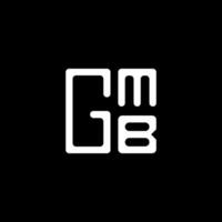 gmb letra logo vector diseño, gmb sencillo y moderno logo. gmb lujoso alfabeto diseño