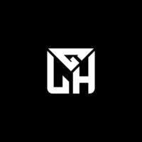 GLH letter logo vector design, GLH simple and modern logo. GLH luxurious alphabet design