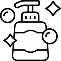 Soap washing icon symbol image vector. Illustration of the soap antiseptic foam cleaner sanitary design image vector