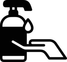 Soap washing icon symbol image vector. Illustration of the soap antiseptic foam cleaner sanitary design image vector