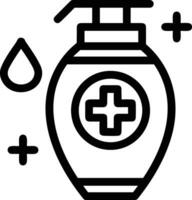 Soap washing icon symbol image vector. Illustration of the soap antiseptic foam cleaner sanitary design image vector