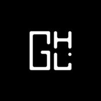 ghl letra logo vector diseño, ghl sencillo y moderno logo. ghl lujoso alfabeto diseño
