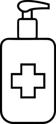 Soap washing icon symbol image vector. Illustration of the soap antiseptic foam cleaner sanitary design image