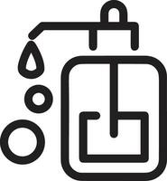 Soap washing icon symbol image vector. Illustration of the soap antiseptic foam cleaner sanitary design image vector