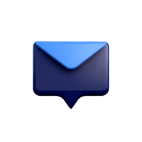 Email 3d Rendern Symbol Illustration png