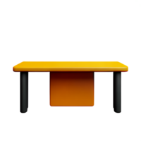 mesa 3d ícone ilustração png