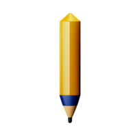 penna 3d tolkning ikon illustration png