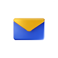 email 3d le rendu icône illustration png