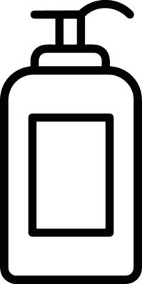 Soap washing icon symbol image vector. Illustration of the soap antiseptic foam cleaner sanitary design image