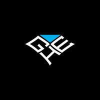 GHE letter logo vector design, GHE simple and modern logo. GHE luxurious alphabet design