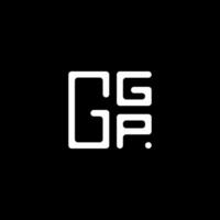 gp letra logo vector diseño, gp sencillo y moderno logo. gp lujoso alfabeto diseño