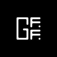 gff letra logo vector diseño, gff sencillo y moderno logo. gff lujoso alfabeto diseño