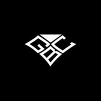 GBC letra logo vector diseño, GBC sencillo y moderno logo. GBC lujoso alfabeto diseño