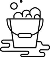 Soap washing icon symbol image vector. Illustration of the soap antiseptic foam cleaner sanitary design image vector