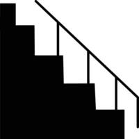 Stairs up escalator icon symbol image vector. Illustration of upstairs isolated success concept design image. vector