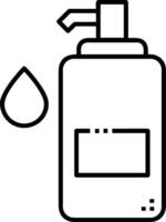 Soap washing icon symbol image vector. Illustration of the soap antiseptic foam cleaner sanitary design image vector