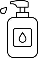 Soap washing icon symbol image vector. Illustration of the soap antiseptic foam cleaner sanitary design image vector