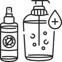 Soap washing icon symbol image vector. Illustration of the soap antiseptic foam cleaner sanitary design image vector