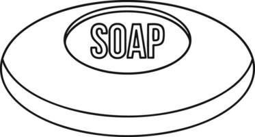 Soap washing icon symbol image vector. Illustration of the soap antiseptic foam cleaner sanitary design image vector