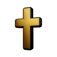 cross  3d icon illustration png