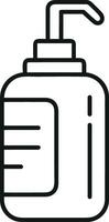 Soap washing icon symbol image vector. Illustration of the soap antiseptic foam cleaner sanitary design image vector