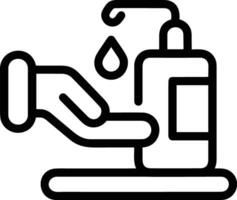 Soap washing icon symbol image vector. Illustration of the soap antiseptic foam cleaner sanitary design image vector