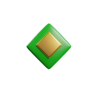 ketupat diamond 3d ramadan icon png