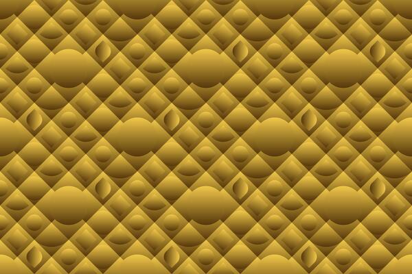 Premium seamless pattern with golden colors and geometric line, circle, stripe shapes. Modern luxury for poster, banner, website, flyer, fabric